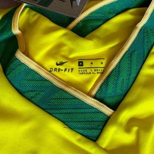 Brazil Nike Jersey Polo Shirt never worn.